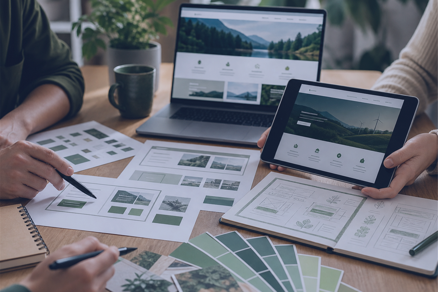 Abstract medical billing services workflow visual