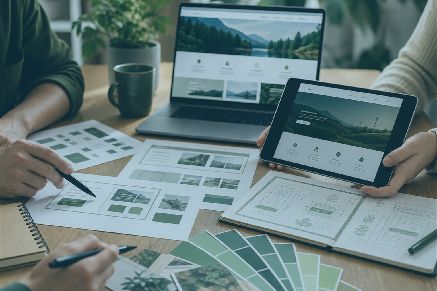 Abstract medical billing services workflow visual